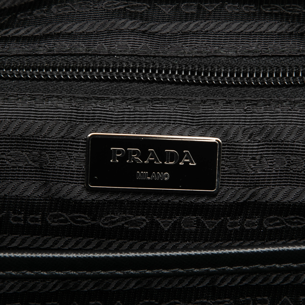 Pre-Loved Prada Leopard Print Tessuto Backpack - Picture 5 of 6